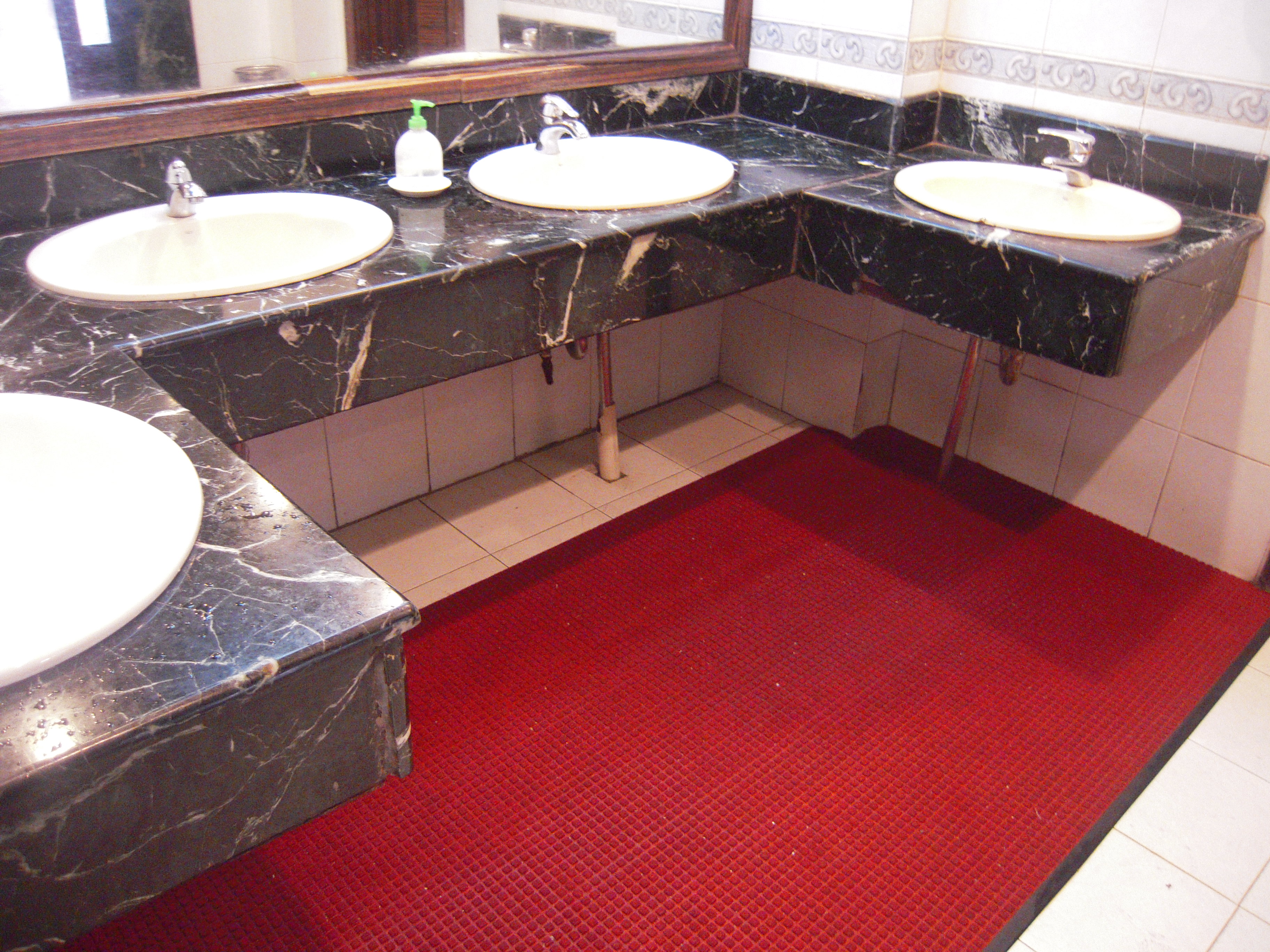 Polyester Bathroom Mat Applications 1