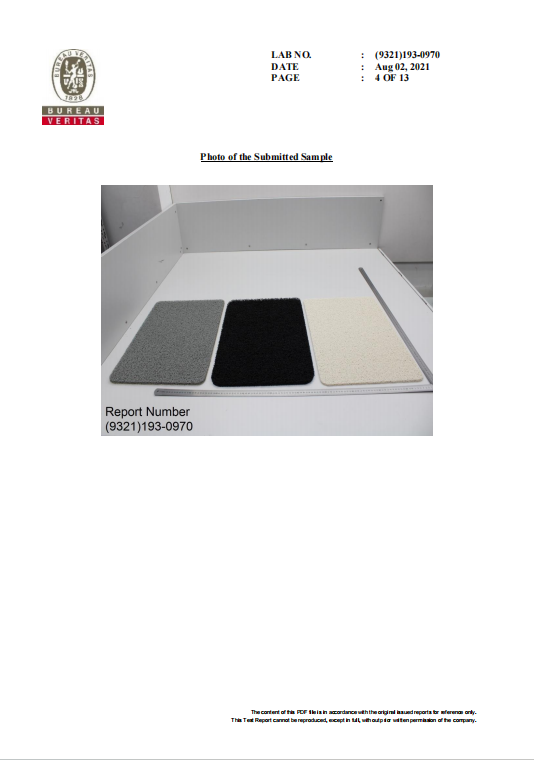 Quality Certificate 3