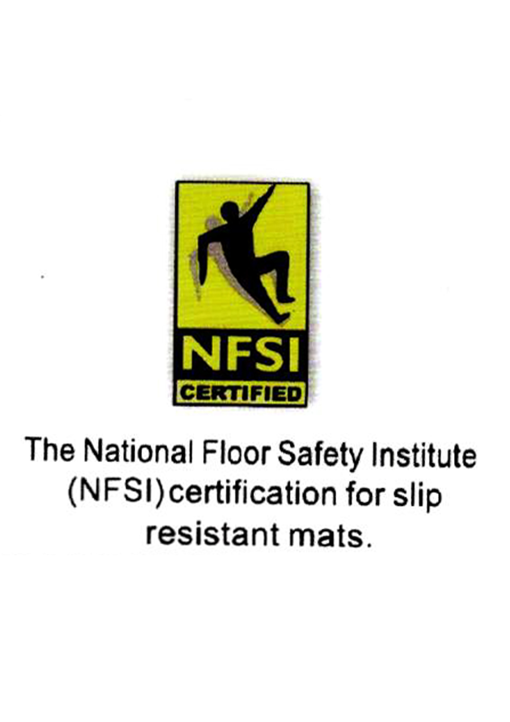 Anti slip test certification