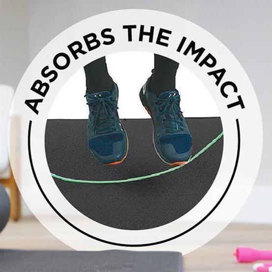 absorbs the impact