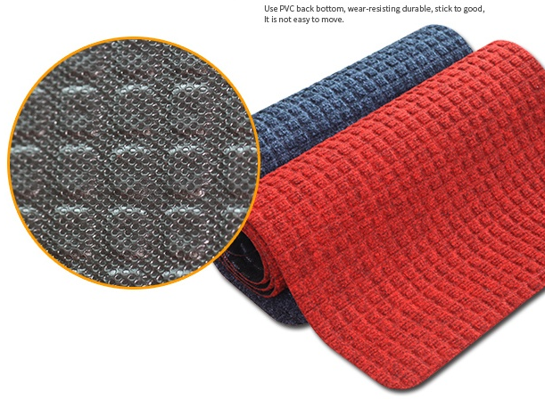 Recycled PET Fabric Surface with Eco-Friendly PVC Backing