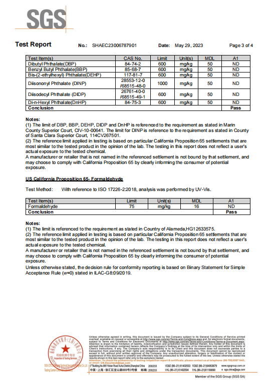 Quality Certificate 2