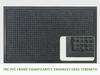 Indoor Outdoor Entrance Mat with PVC Border